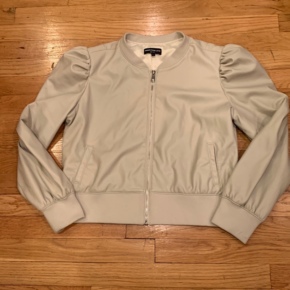 Generation Love Vegan Leather Tinsley Bomber